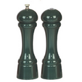 8" Autumn Hues Pepper Mill/Salt Shaker Set (Forest)